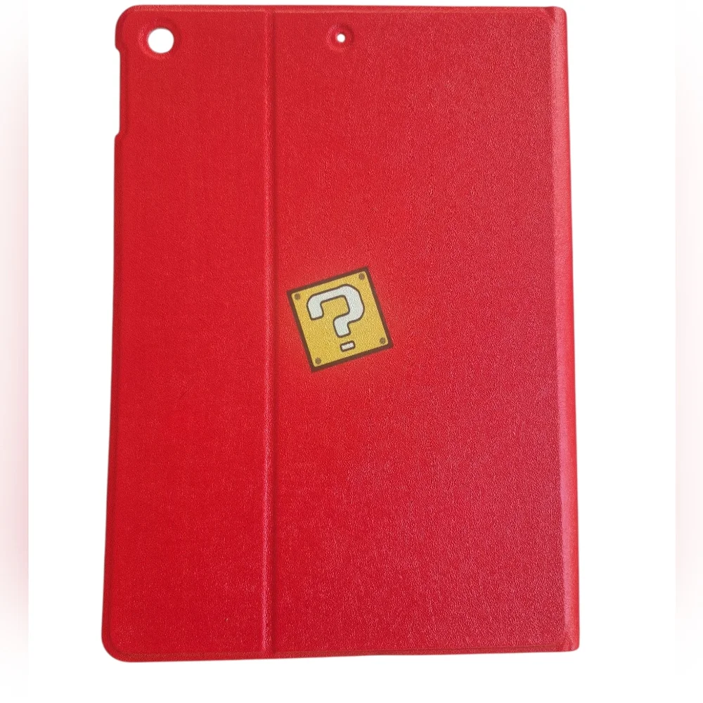 Protect Your Tech! Super Mario Bros. Red iPad Folio Case NWOB